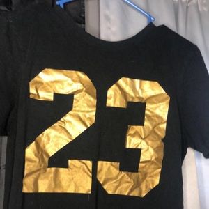 a jordan logo shortsleeve tee